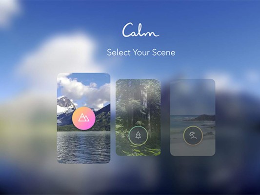 1. Calm. Es considerada la aplicación para meditar y dormir número uno en el mundo. Su promesa para los usuarios es experimentar menos estrés, menos ansiedad y conseguir un sueño más reparador, con meditaciones guiadas, historias para Dormir, programas de respiración, clases magistrales y música relajante. Recomendada por los mejores psicólogos, terapeutas y expertos en salud mental. Ofrece sesiones de meditación guiada disponibles en versiones de 3, 5, 10, 15, 20 ó 25 minutos, para que puedas elegir la duración que mejor se adapte a tu rutina.<br/>
