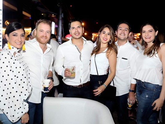 Silvia y Marcelo Pedemonte, Ibraham Molina, Andrea Moncada