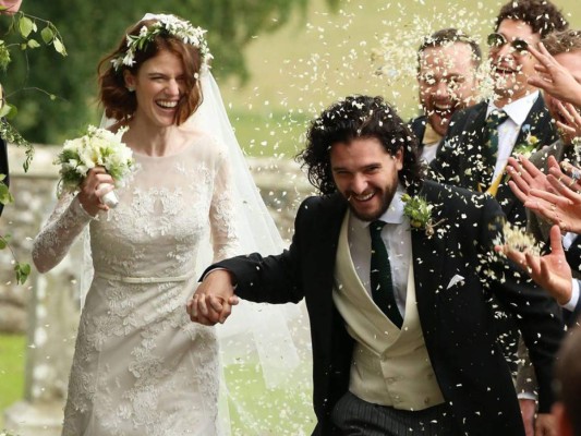 Kit Harington y Rose Leslie tuvieron su “felices para siempre”