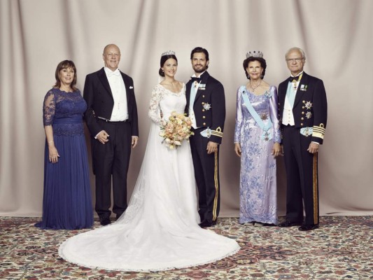 Carlos Felipe y Sofía, fotos oficiales de su boda
