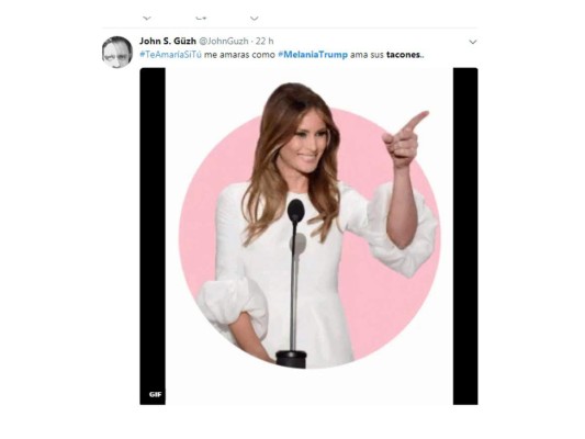 Los mejores memes de los stilettos de Melania Trump