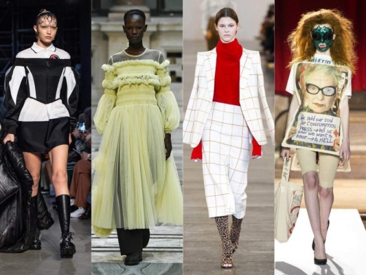 Los looks más sorprendentes de London Fashion Week 2019