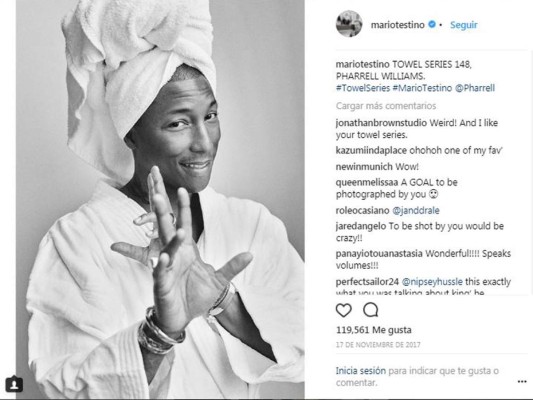 The Towel Series by Mario Testino