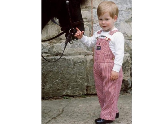 El Príncipe Harry de pequeño a la actualidad