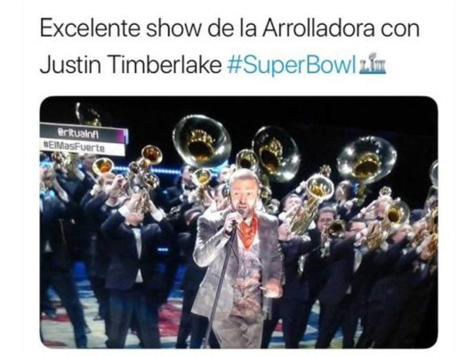 Lluvia de Memes en el Halftime Show del Super Bowl 52