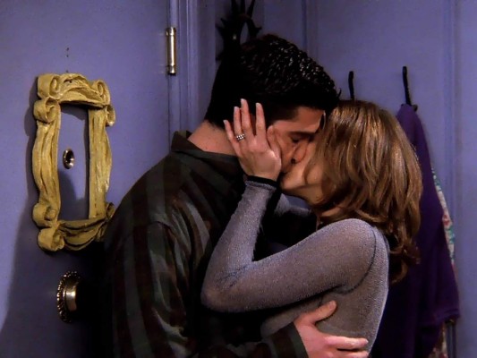 Ross y Rachel en Friends