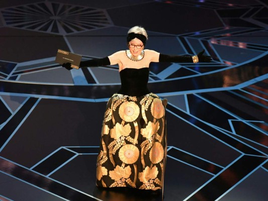 Rita Moreno usó 56 años después el mismo vestido  