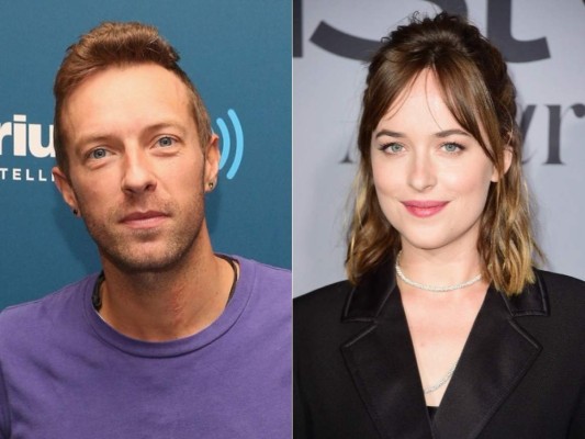 Foto que confirma la relación Chris Martin y Dakota Johnson