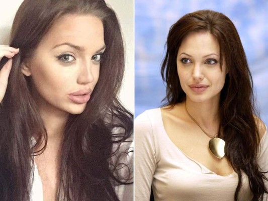 Conoce a la gemela de Angelina Jolie