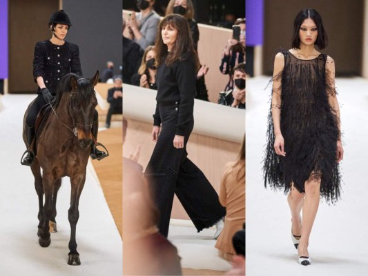 Para esta presentación la directora creativa de Chanel, Virginie Viard, combinó los elementos tradicionales con nuevos detalles y siluetas, mezclándolas con las de los años 20 y 30. Las plumas, lentejuelas y confecciones con mucho brillo y colores tuvieron un lugar muy especial en este desfile.