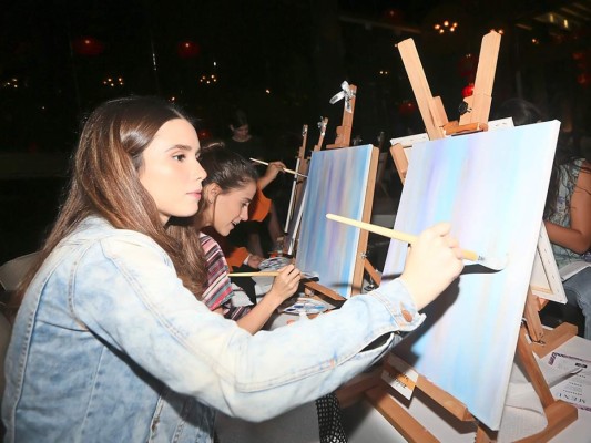 Sip and Paint en Hanawa Sushi y Terrace   