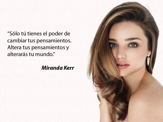 Miranda Kerr en frases