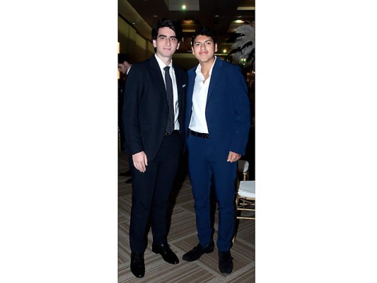 Christian Hawit y Marco Discua.