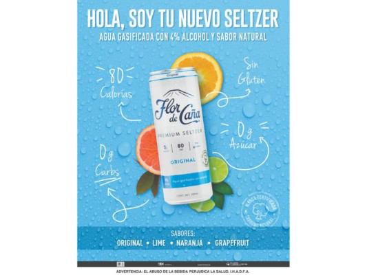 Flor de Caña presenta su nueva Premium Seltzer