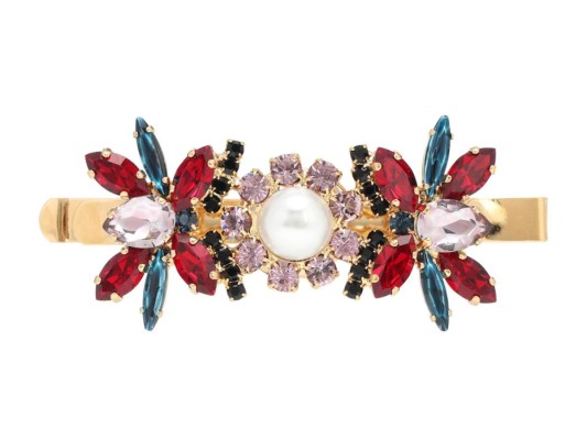 Horquillas transparentes de cristal by Jennifer Behr