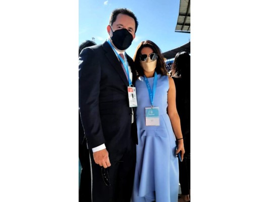 Oscar y Gabriela Melara