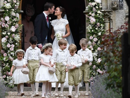 Pipa Middleton y James Matthews ya son esposos