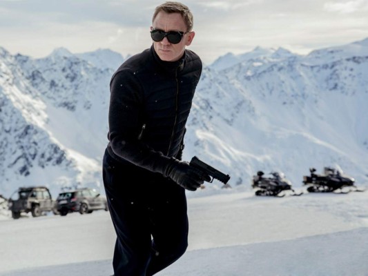 El actor británico interpreta por cuarta vez al mítico Bond