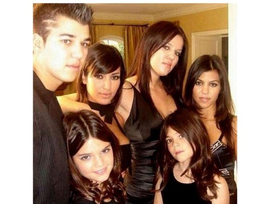 Inéditas fotos de las Kardashian en época adolescente