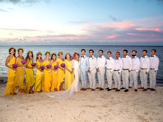 Boda de Dharya Williams y Roberto Kattán