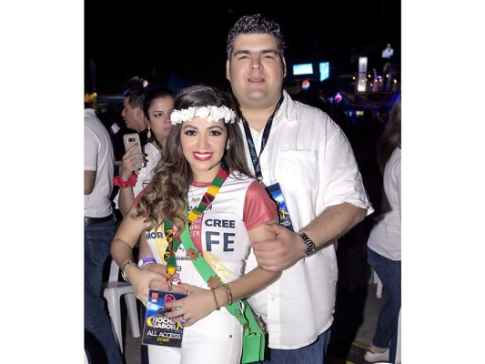 Fernando y Andrea Quintana.