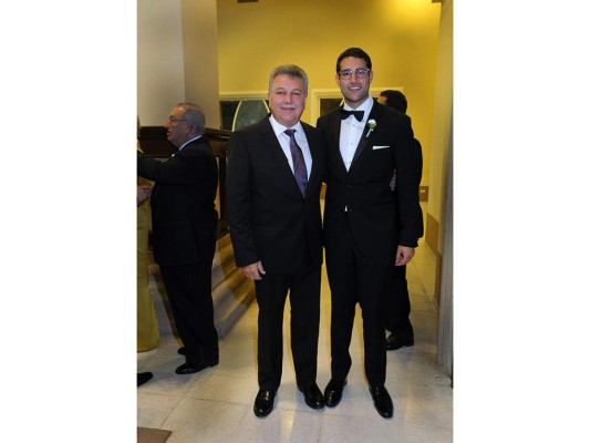 Roberto Facussé y Sophie Andonie unen sus vidas en matrimonio&nbsp;&nbsp;