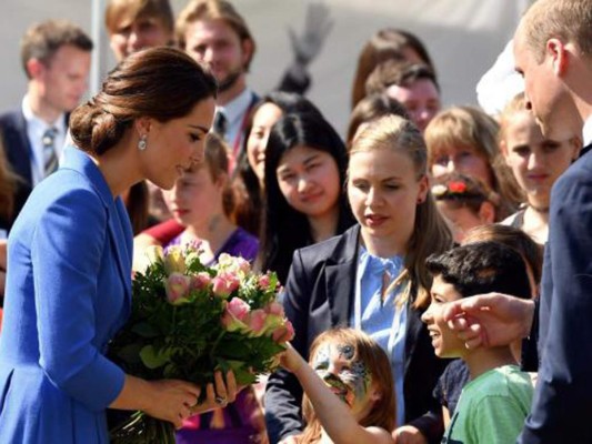 El príncipe William, Kate Middleton y sus hijos llegaron a Alemania