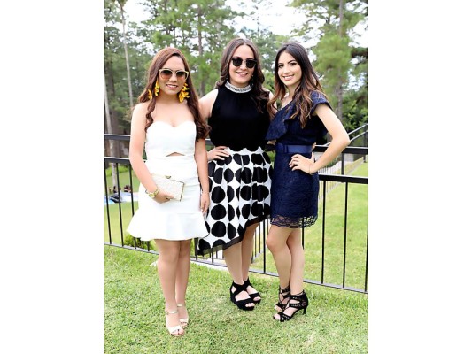 Camila Lucas, Rossana Gonzalez y Ximena Castañeda