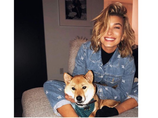 Hailey Baldwin es acusada de maltratar a su perrito