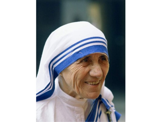 La Madre Teresa conocida como la madre de los pobres