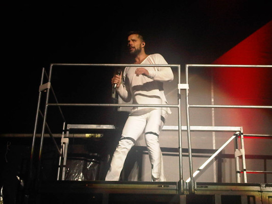 Ricky Martin deja su alma en Honduras