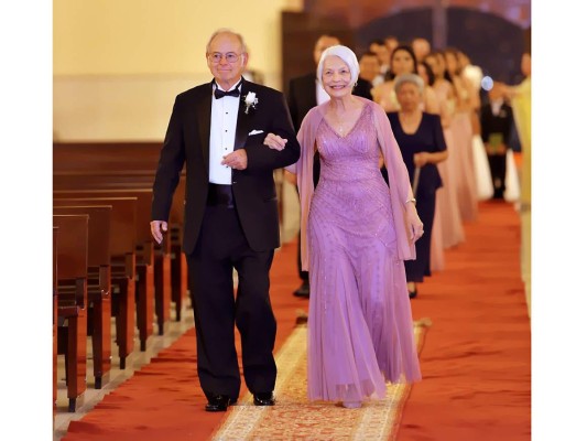 La boda eclesiástica de María Fernanda Rivera y John Kewish