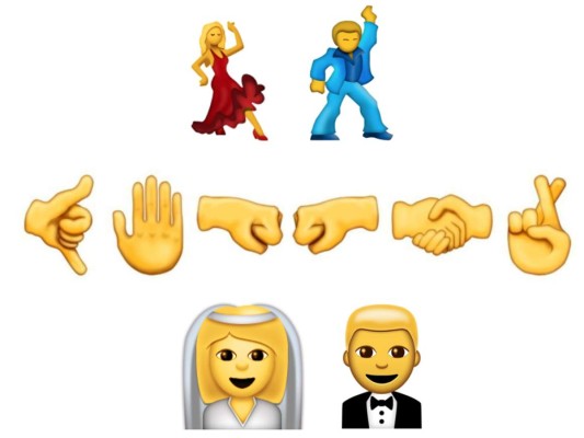 Emojis que verás en 2016