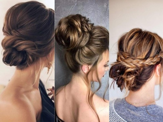 Si no te gusta llevar el cabello suelto, la mejor opción para ti es que te hagas un elegante recogido, hay diferentes estilos, solo busca el que más vaya con tu personalidad y tu outfit