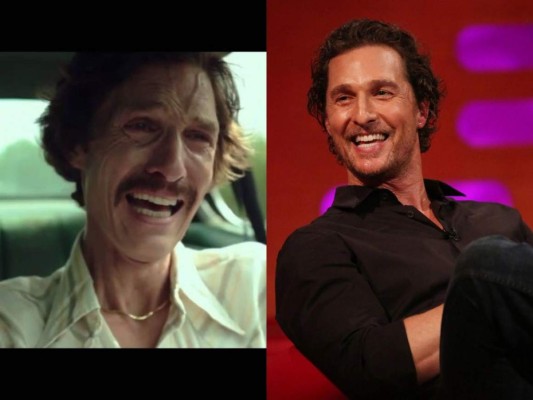 Cuando Matthew McConaughey obtuvo el papel protagónico en Dallas Byers Club, tuvo que bajar mucho de peso. A pesar de que la película trata con tema serios, él se convirtió en un meme por una escena cuando llora.