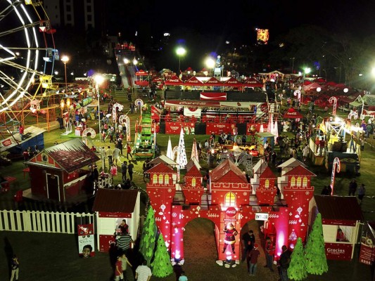 El color de la Navidad en San Pedro Sula  