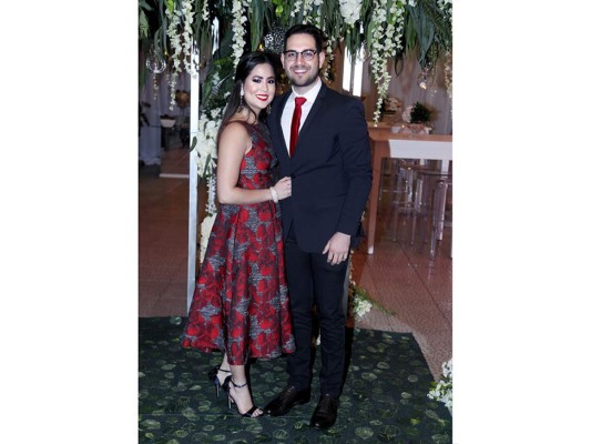 Karina Chahín y Wendel Mejía.