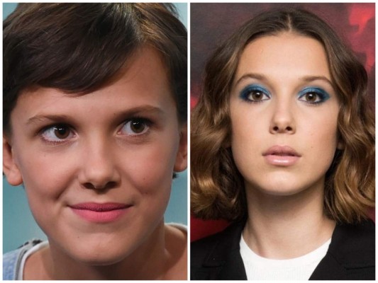 Millie Bobby Brown y el cambio repentino de su aspecto físico