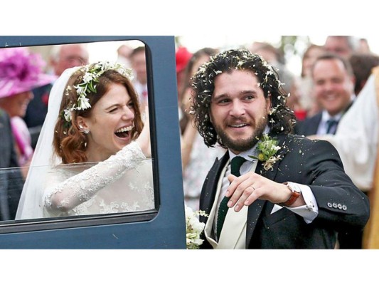 Kit Harington y Rose Leslie tuvieron su “felices para siempre”