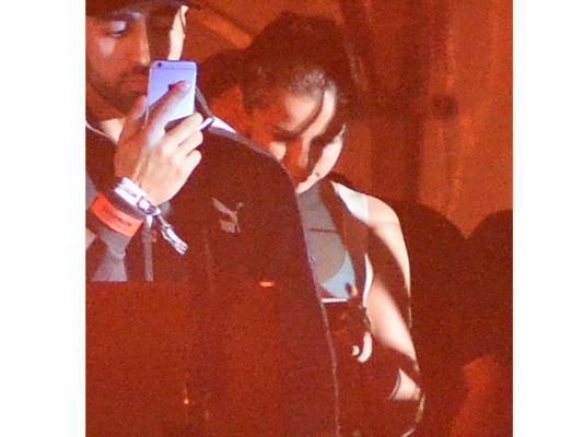 Selena y The Weeknd en Brasil