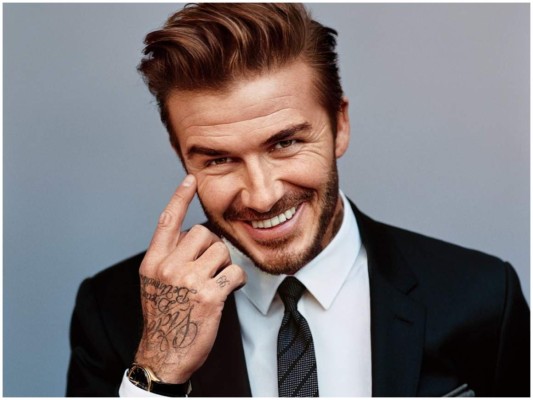David Beckham el alma de la fiesta en Wimbledon