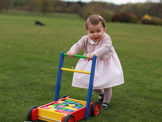 El estilo cute de la princesa Charlotte