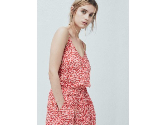 Playsuit de prints florales en versión mini by MNG
