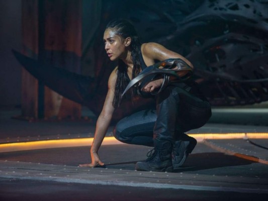 Skylines es una película de ciencia ficción en la cual los humanos pelean contra los alienígenas para salvar la humanidad de ataques con un virus que los convierte en máquinas para matar.