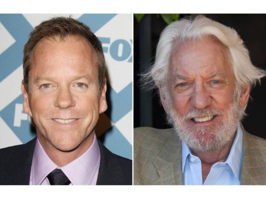 Donald y Kiefer Sutherland