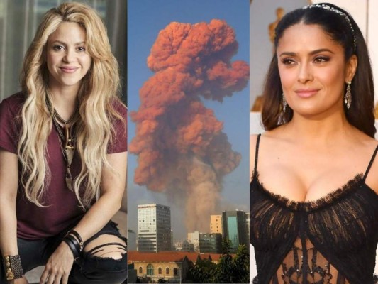 Celebridades reaccionan a la trágica explosión en Beirut, Líbano