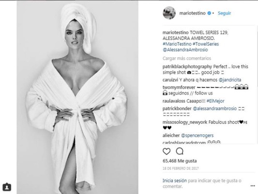 The Towel Series by Mario Testino