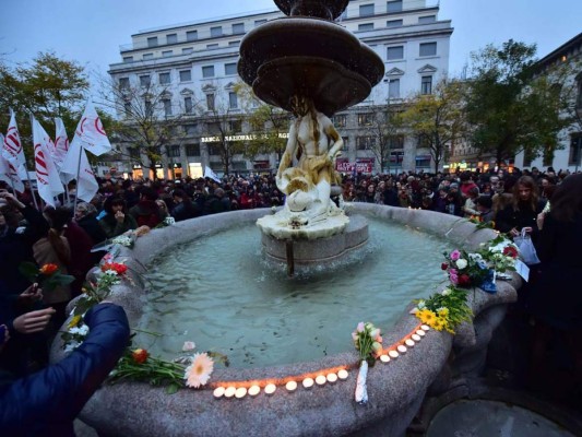 Piazza Fontana en Milán
