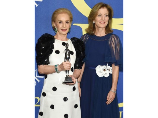 Carolina Herrera es galardonada en los CFDA Fashion Awards 2018