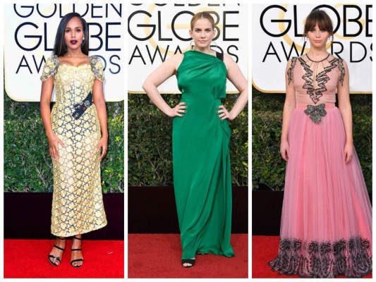 Los peores looks en los Golden Globe 2017